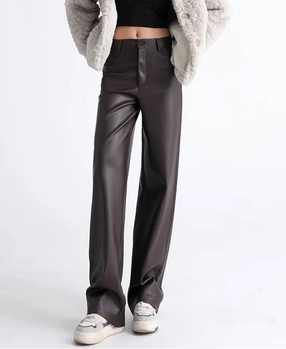 Giselle High Waist Lederhose